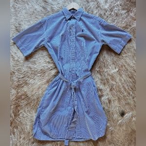 Ralph Lauren POLO belted shirt dress size 6 (8)